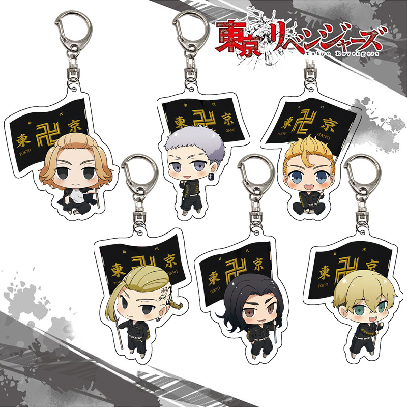Anime Merchandise Tokyo - Tokyo Revengers sleutelhanger acryl figuur display