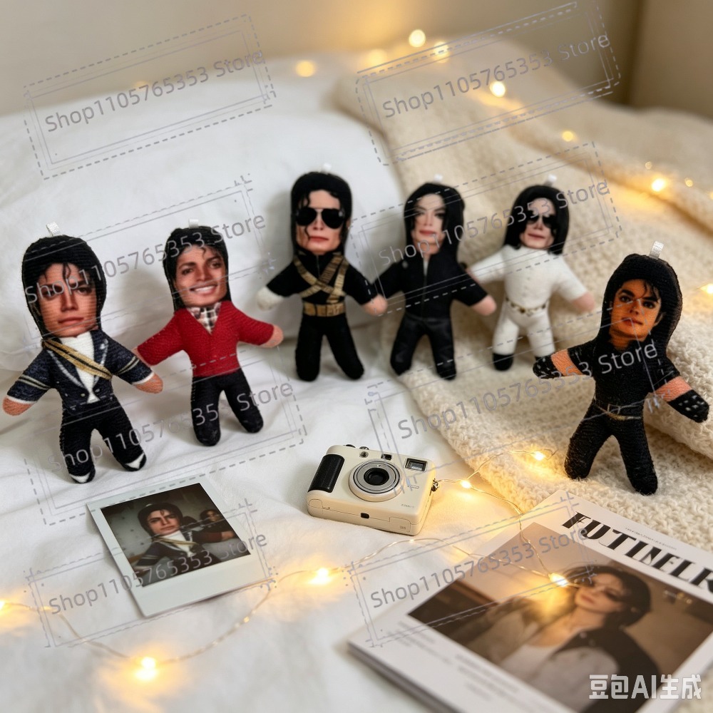 Plush Doll Anime - Nieuwe 6 Stijlen 10cm Michael Jackson