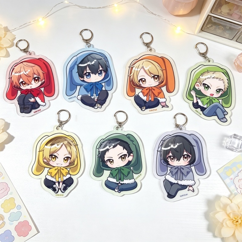 Anime Merch Store - Rugzakhanger 7 STUKS FABRIEKSWINKEL Anime Game