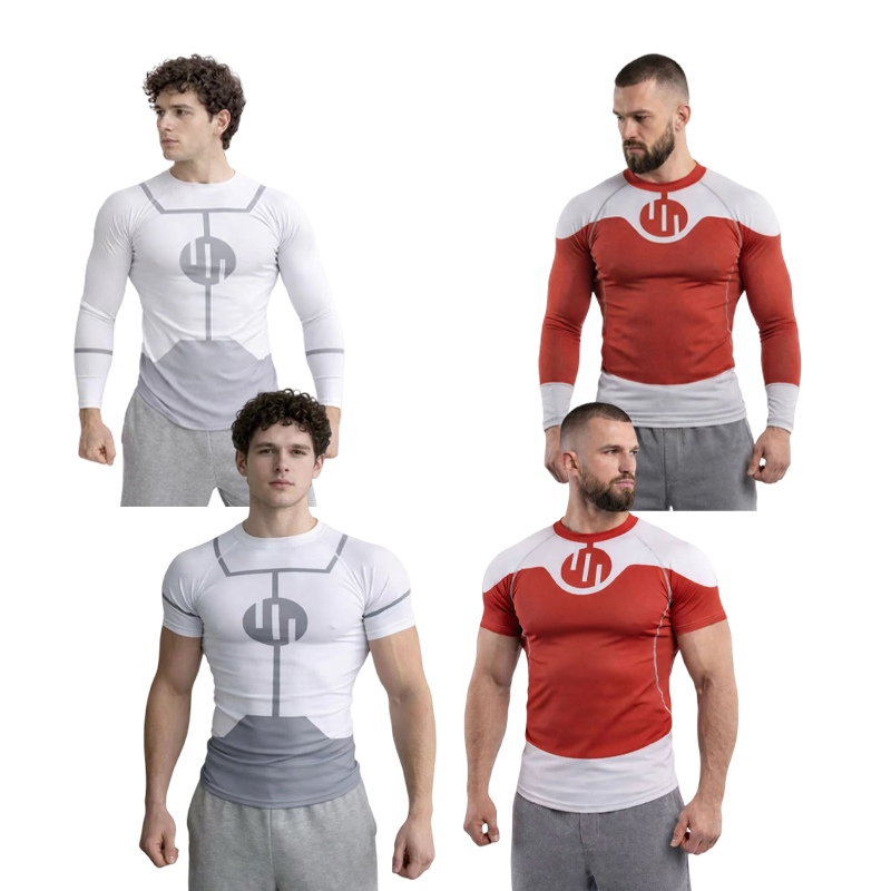 Anime Merchandise Online - Onoverwinnelijk Cosplay Rash Guard Duiken T-shirt