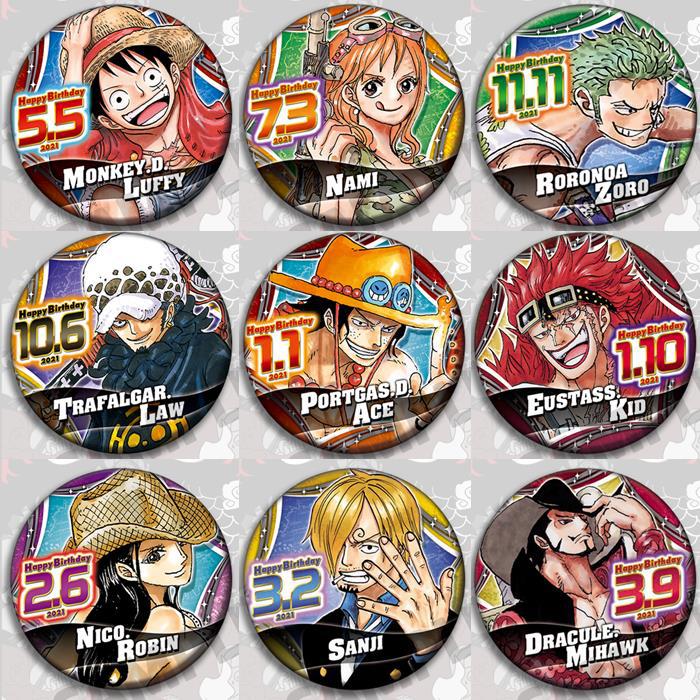 Anime Merchandise China - Een Stuk Anime Badge Pin Set
