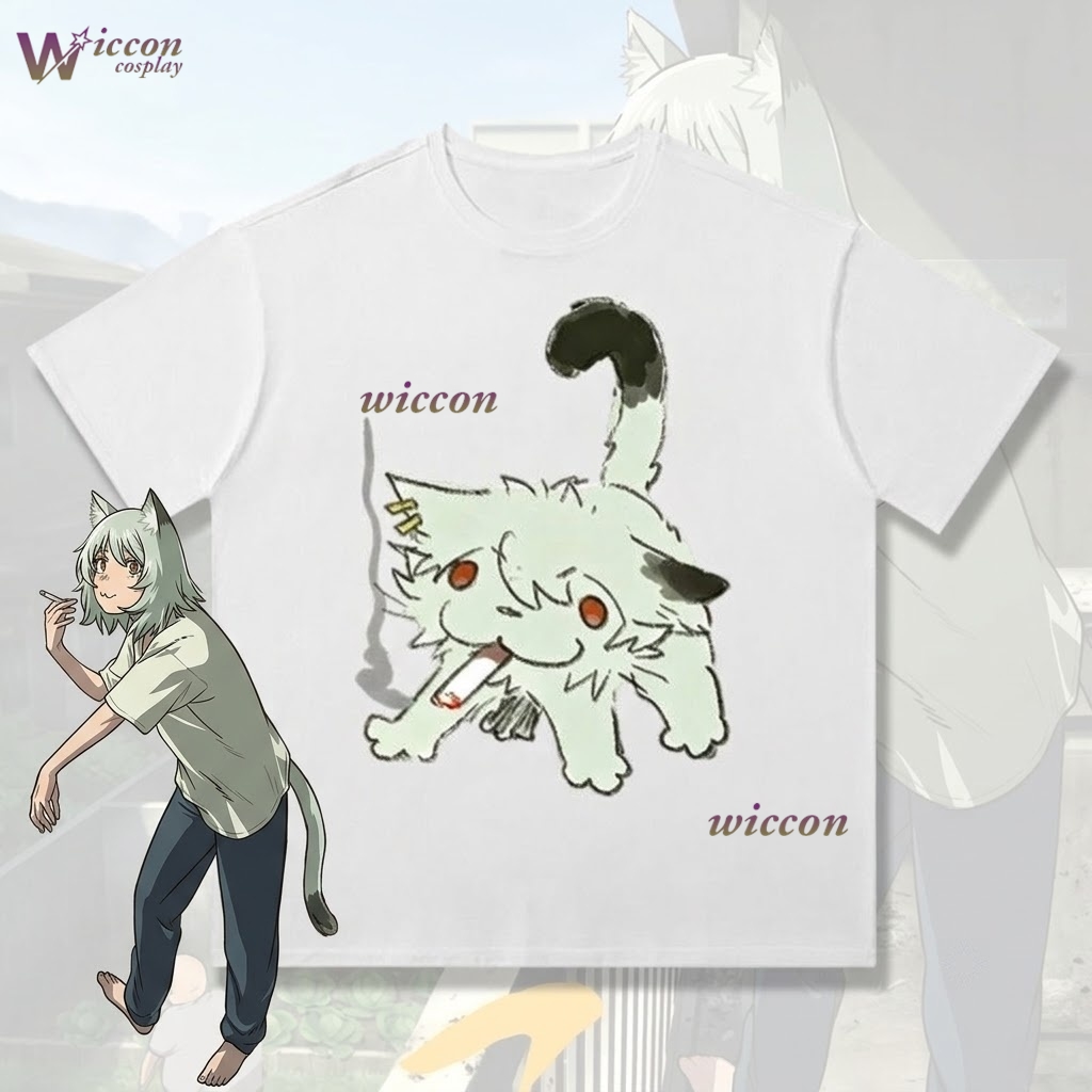 YesOk Chainsmoker Cat Yaniko S - Anime Merchandise T-Shirts recensie en prijs
