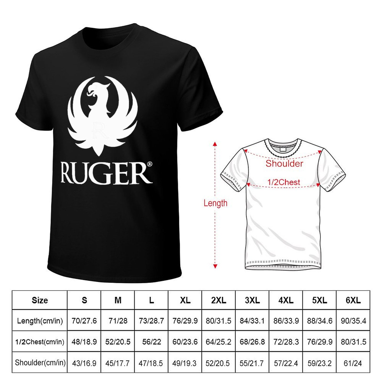 R.uger Logo Merchandise T-shir - Anime Merchandise T-Shirts recensie en prijs