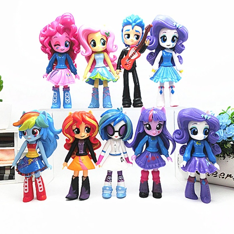 9 stks/set Anime My Little Pon - Kotobukiya Bishoujo recensie en prijs