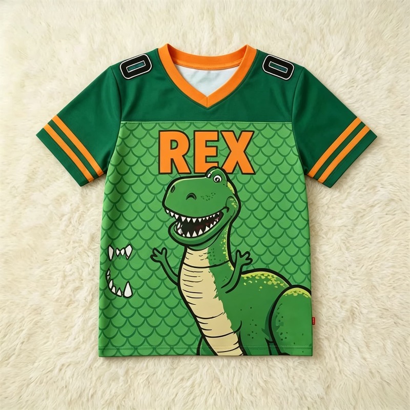Kids Rex Voetbalshirt T-Shirt  - Anime Girl Merchandise recensie en prijs