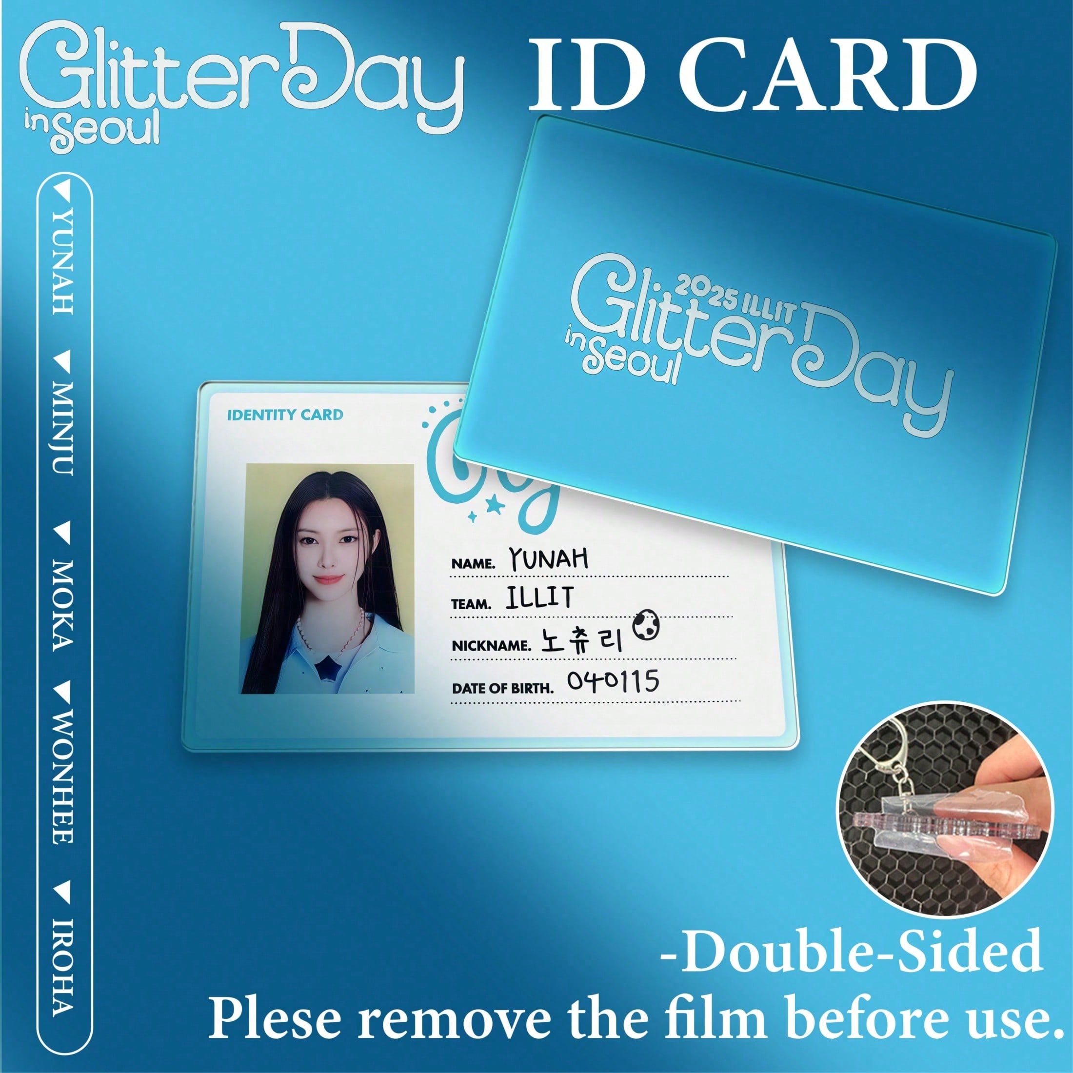 Ill-It Card, Id-kaart, Glitter - Anime Merch Store recensie en prijs